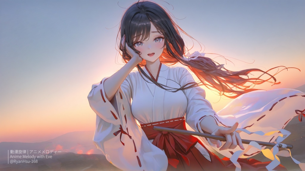 🚀《Rin 🌸 命結びの恋唄 – Love Song of Eternal Devotion 🕯️》ライブ壁紙 | YouTube チャンネルオリジナルキャラクター