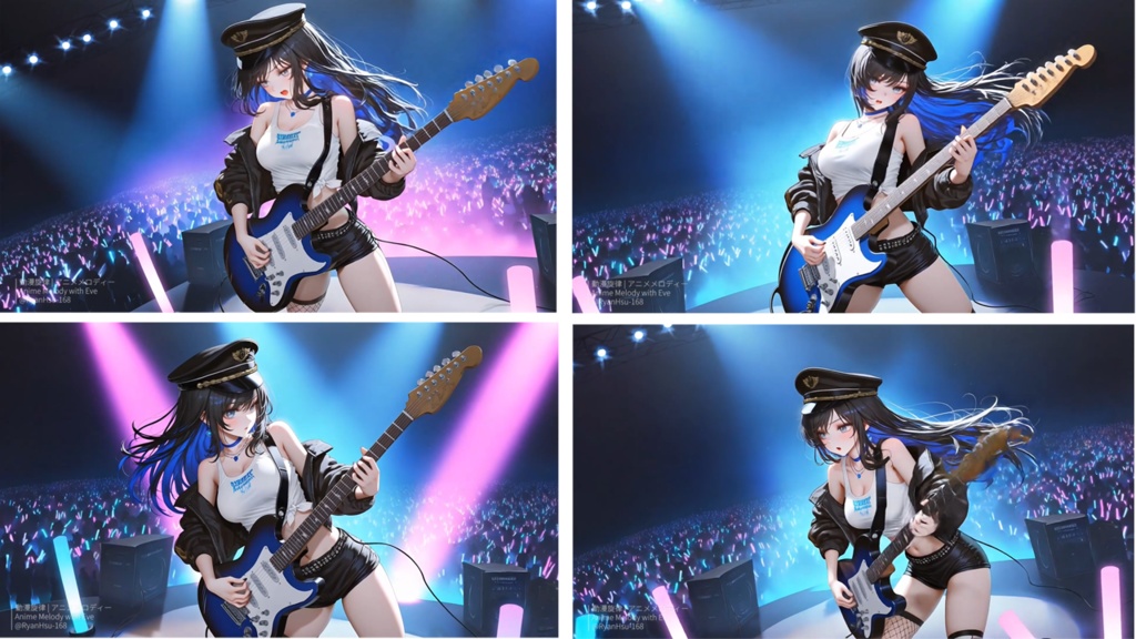 🚀《Rin 🎸 絆 - The Melody of Our Bond ✨》ライブ壁紙 | YouTube チャンネルオリジナルキャラクター