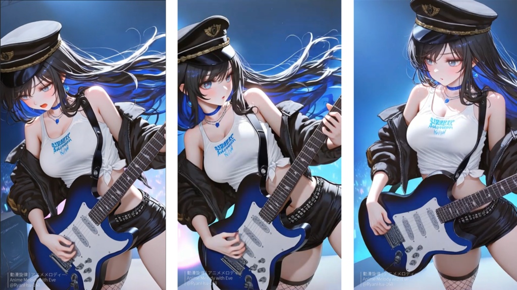 🚀《Rin 🎸 絆 - The Melody of Our Bond ✨》ライブ壁紙 | YouTube チャンネルオリジナルキャラクター