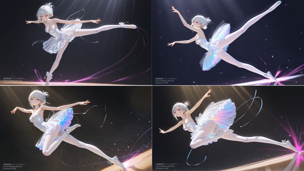 🚀《Eve 🩰 想いの果てに – Beautiful Piano × Ballet Visual》ライブ壁紙 | YouTube チャンネルオリジナルキャラクター