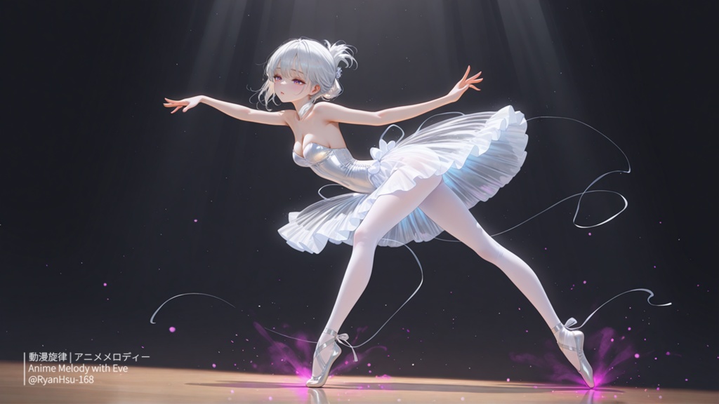 🚀《Eve 🩰 想いの果てに – Beautiful Piano × Ballet Visual》ライブ壁紙 | YouTube チャンネルオリジナルキャラクター
