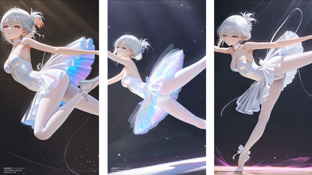 🚀《Eve 🩰 想いの果てに – Beautiful Piano × Ballet Visual》ライブ壁紙 | YouTube チャンネルオリジナルキャラクター