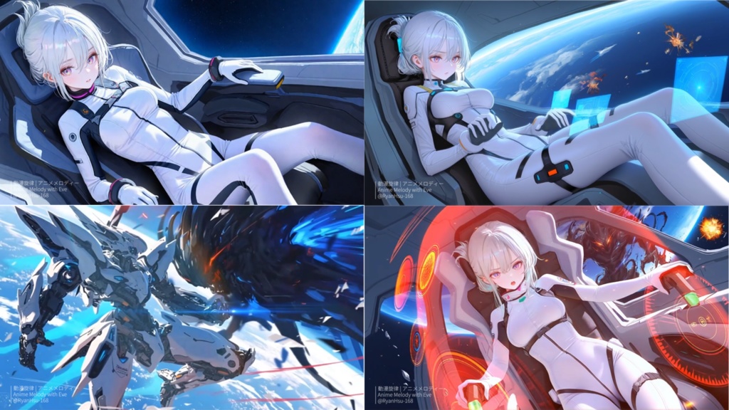 🚀《Eve ⚔ ETERNAL SIGNAL – 3333rd BELIEF 🌌》ライブ壁紙 | YouTube チャンネルオリジナルキャラクター