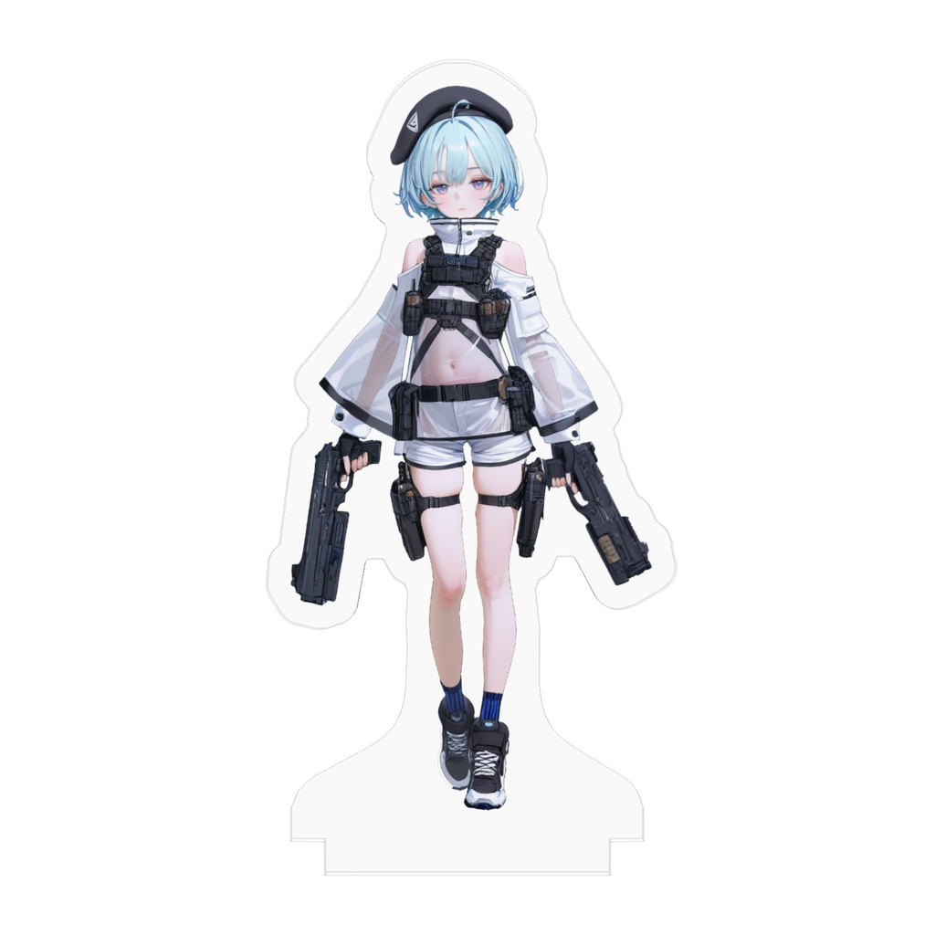 【Mio】半睡半殺の双銃舞 壓克力立牌 (70mm) / アクリルスタンド | Anime Melody with Eve