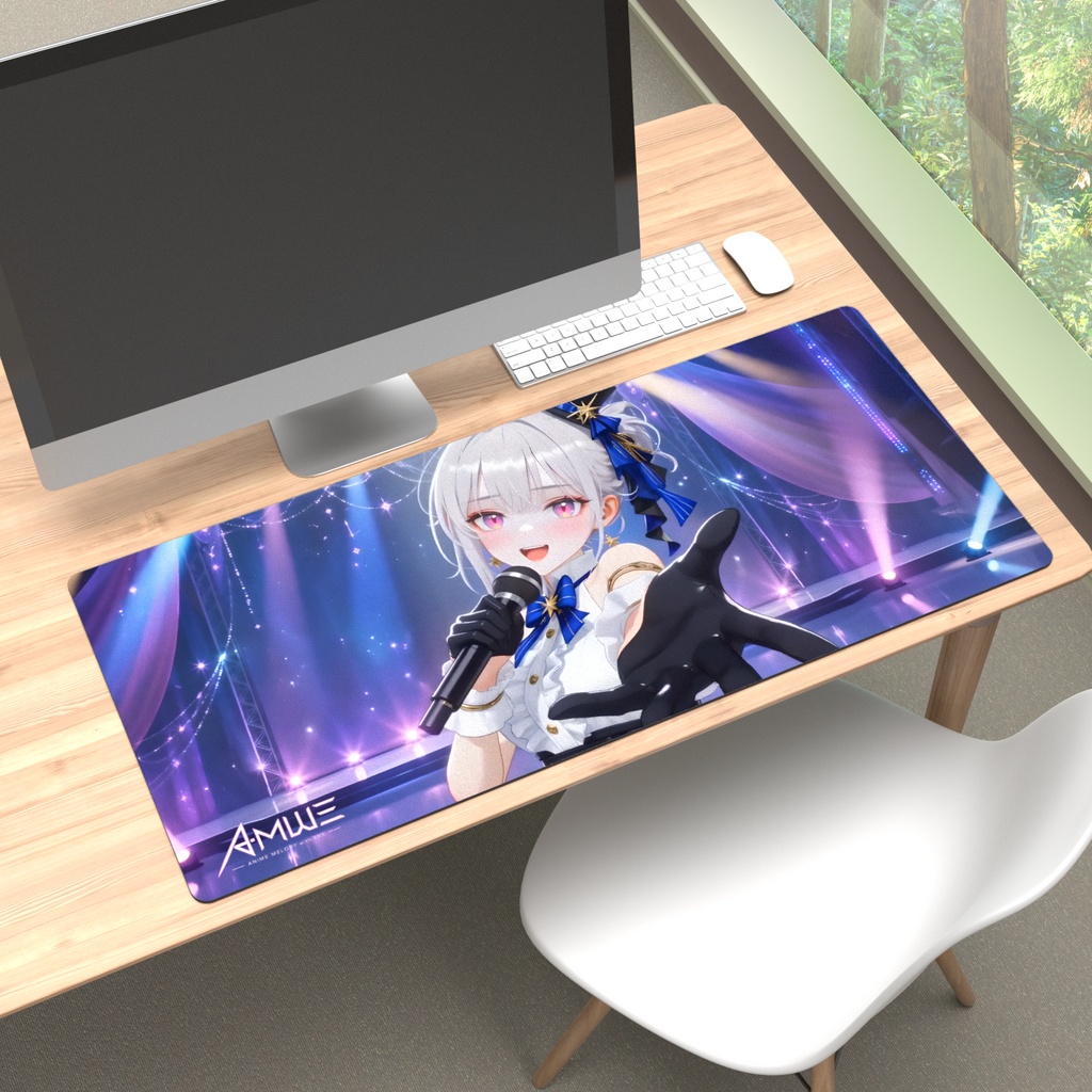 【Eve】EVE'S PICK Live Stage 大型デスクマット・プレイマット (900×400mm) / ゲーミングマウスパッド ｜ Anime Melody with Eve