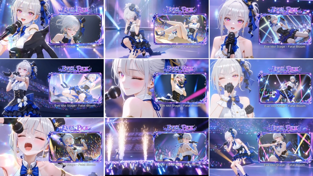 🚀《Eve 🎤 EVE'S PICK — 中毒神曲 BEST 🔥》ライブ壁紙 (FHD 音楽) | Eve Live 演唱動畫 🎶 | YouTube チャンネルオリジナルキャラクター