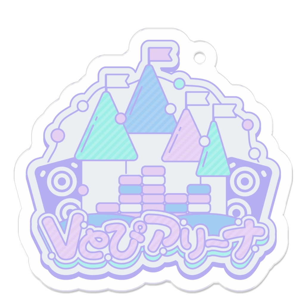 【Vとぴアリーナ】ロゴアクキー