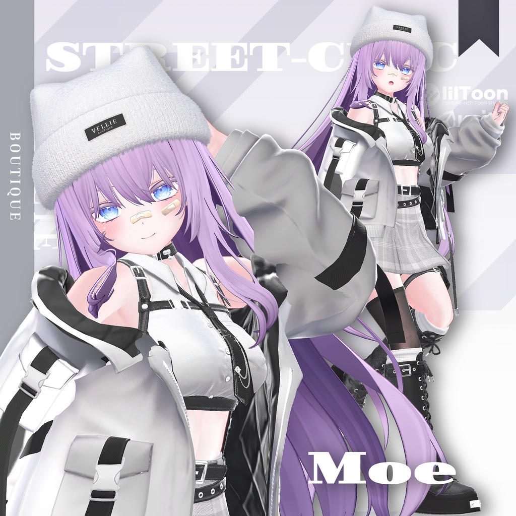 ✨【VRC 衣装】VELLIE STREET CHIC✨