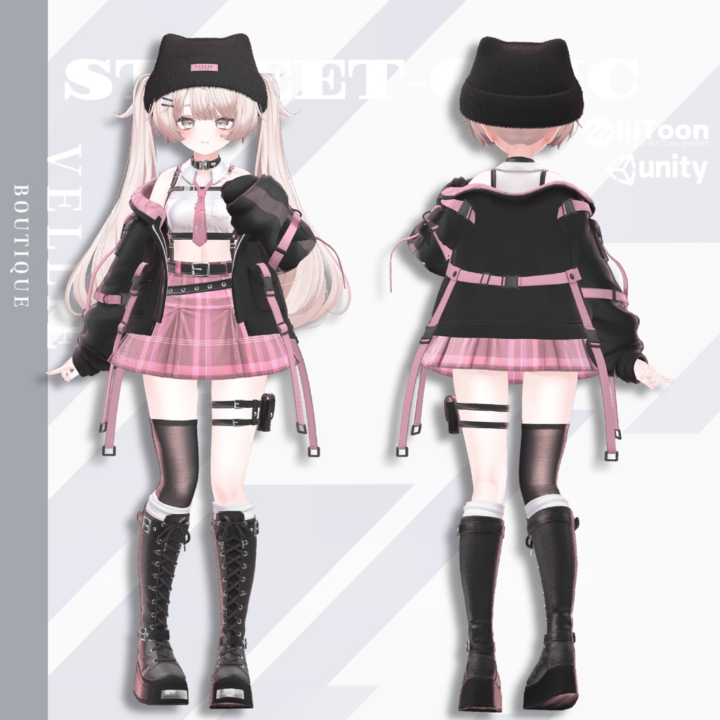 ✨【VRC 衣装】VELLIE STREET CHIC✨