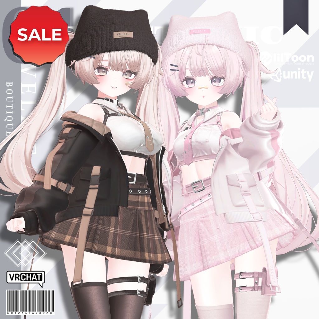 🔴On Sale ✨【VRC 衣装】STREET CHIC - FLOW