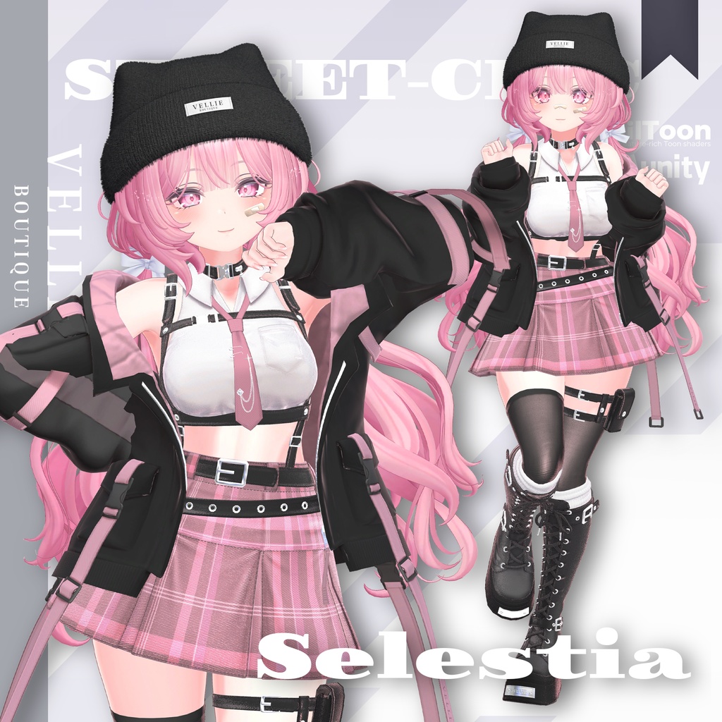 ✨【VRC 衣装】VELLIE STREET CHIC✨