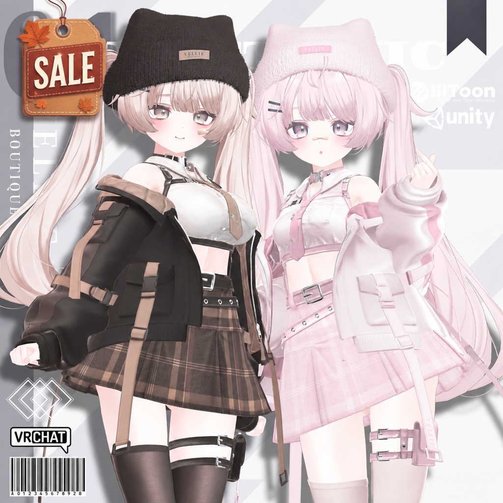 🍂SALE🍂✨【VRC 衣装】STREET CHIC - FLOW