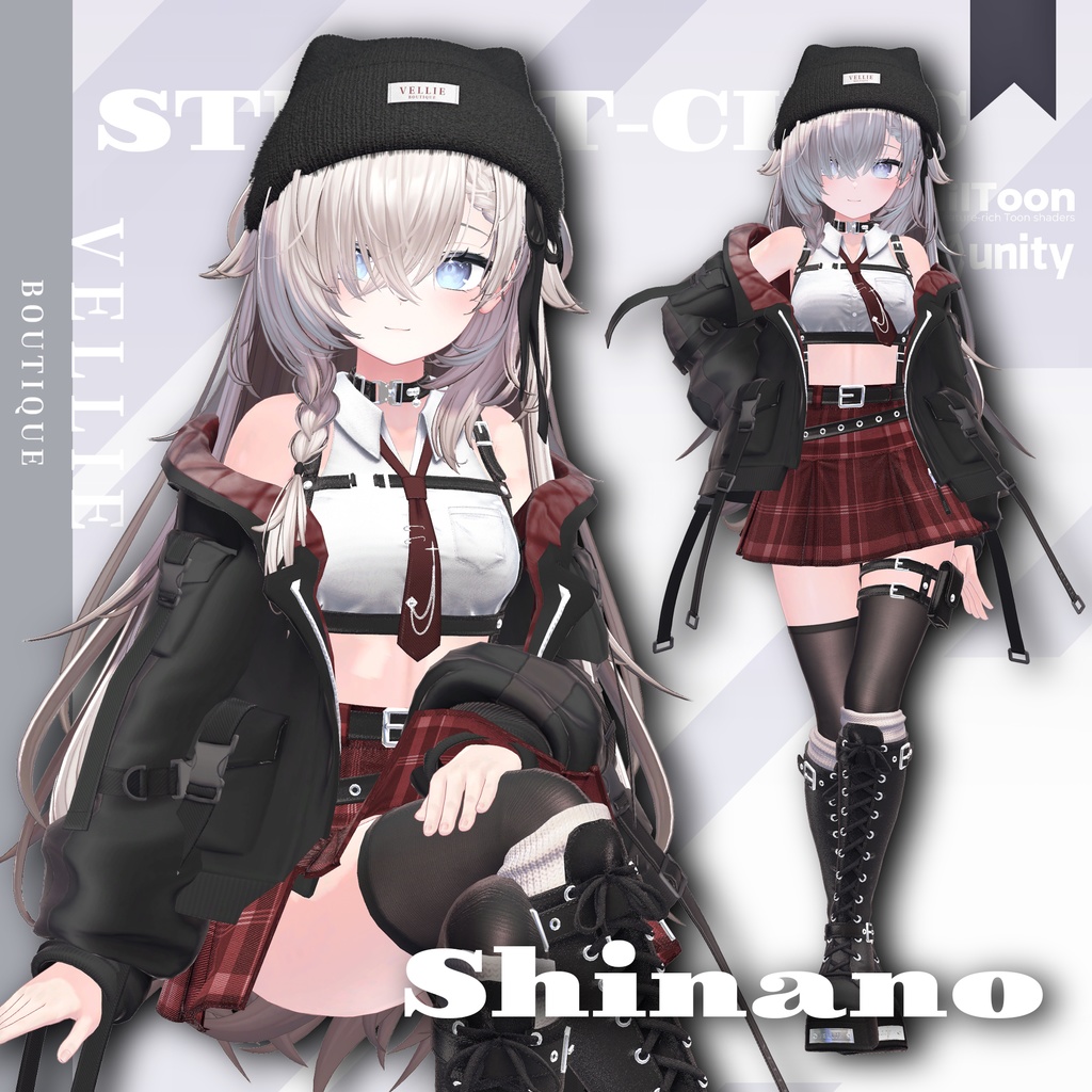 ✨【VRC 衣装】VELLIE STREET CHIC✨