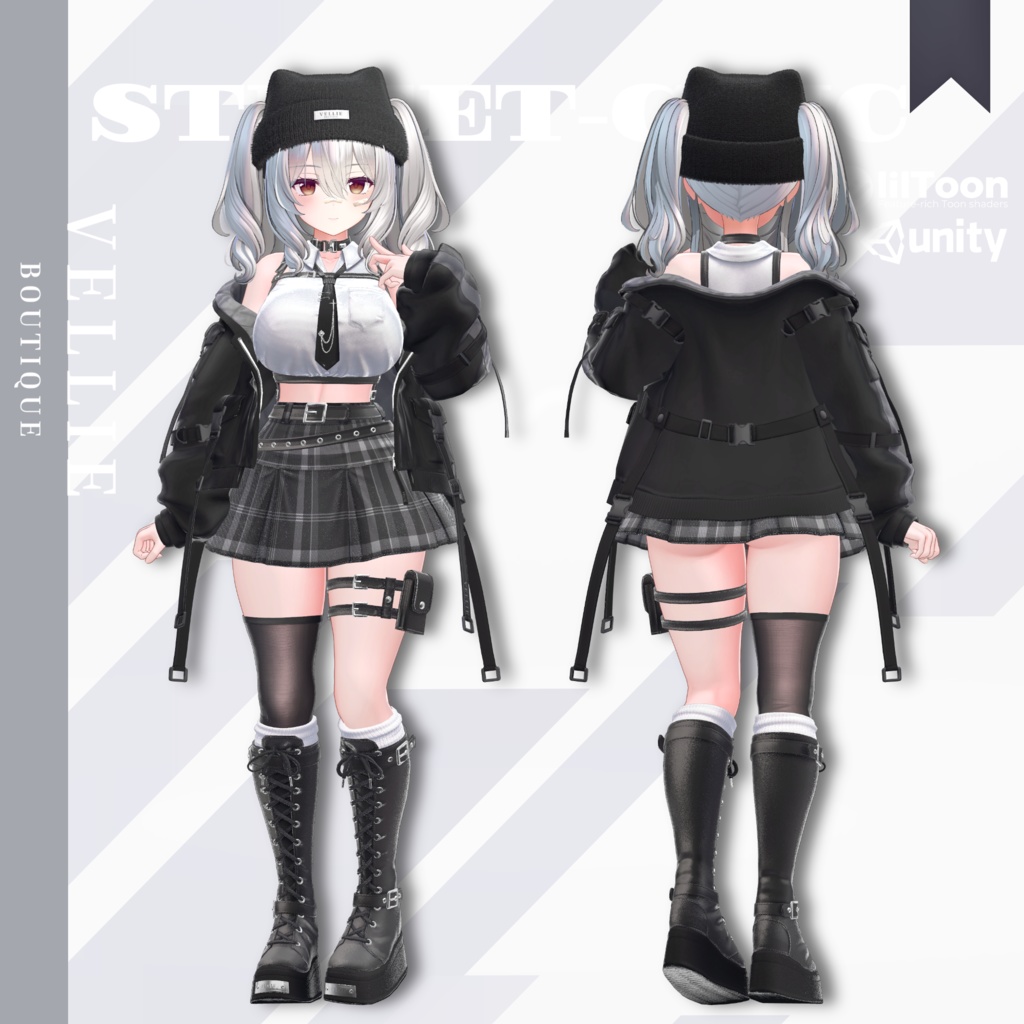 ✨【VRC 衣装】VELLIE STREET CHIC✨