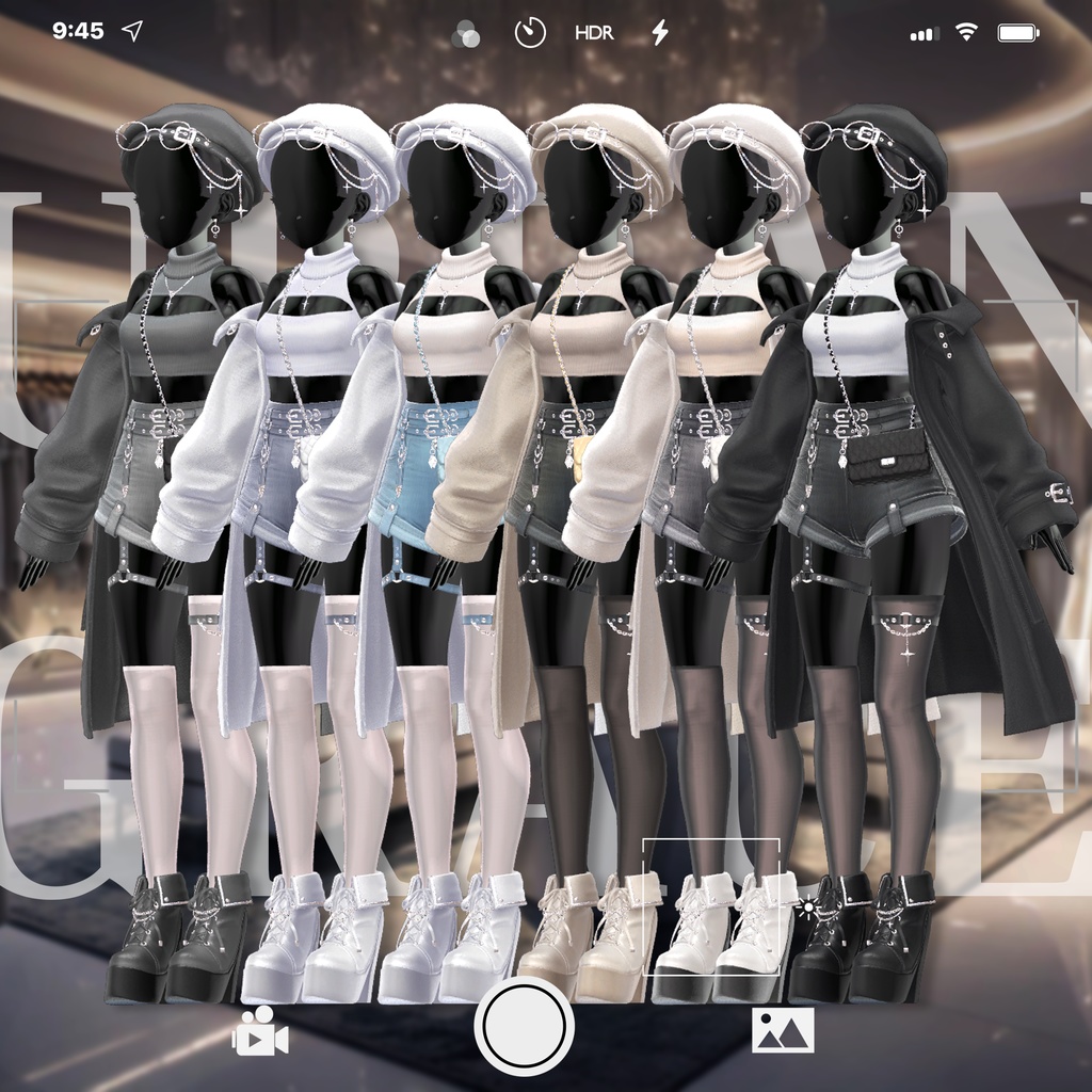 🌃【VRC 衣装】Urban Grace - City