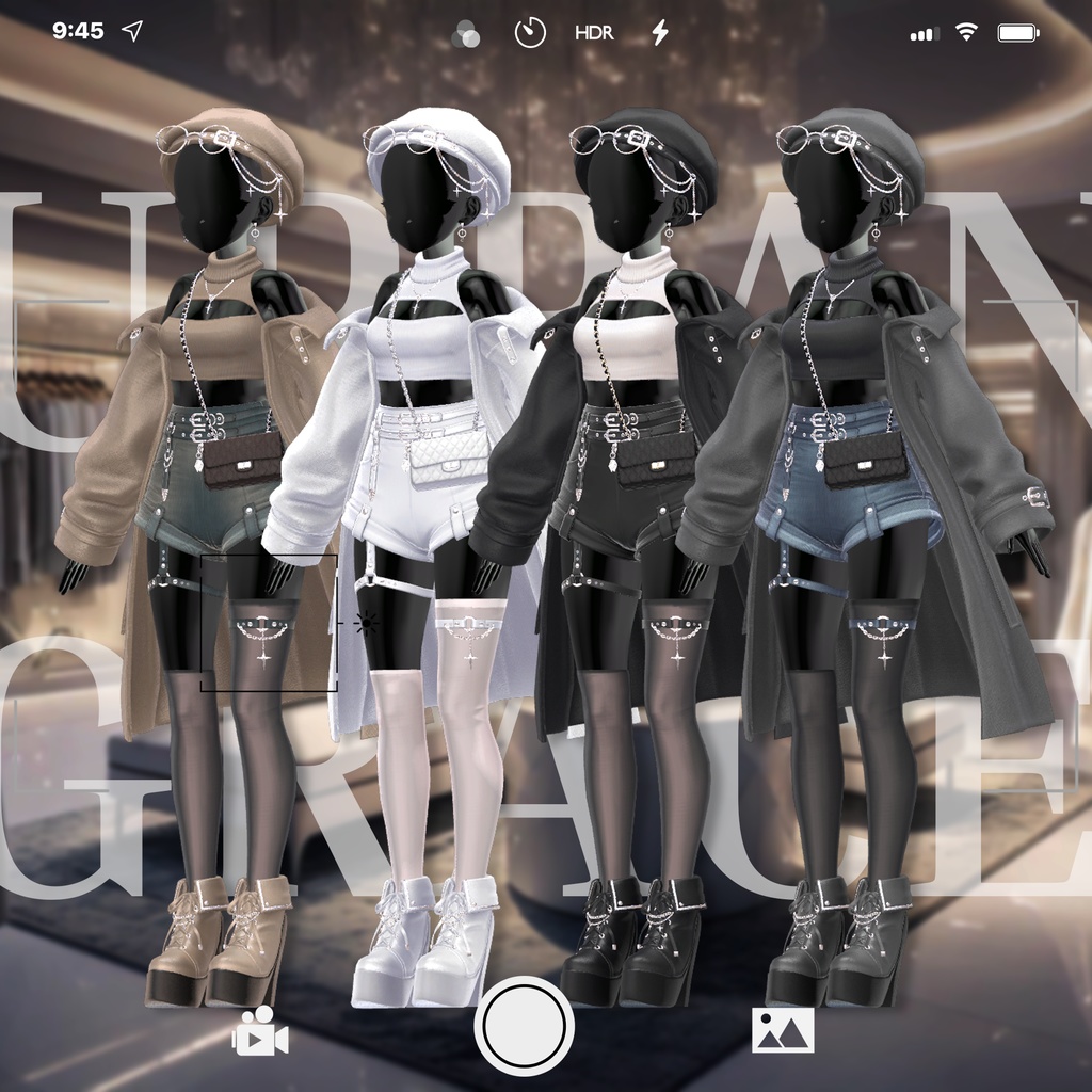 🌃【VRC 衣装】Urban Grace - City