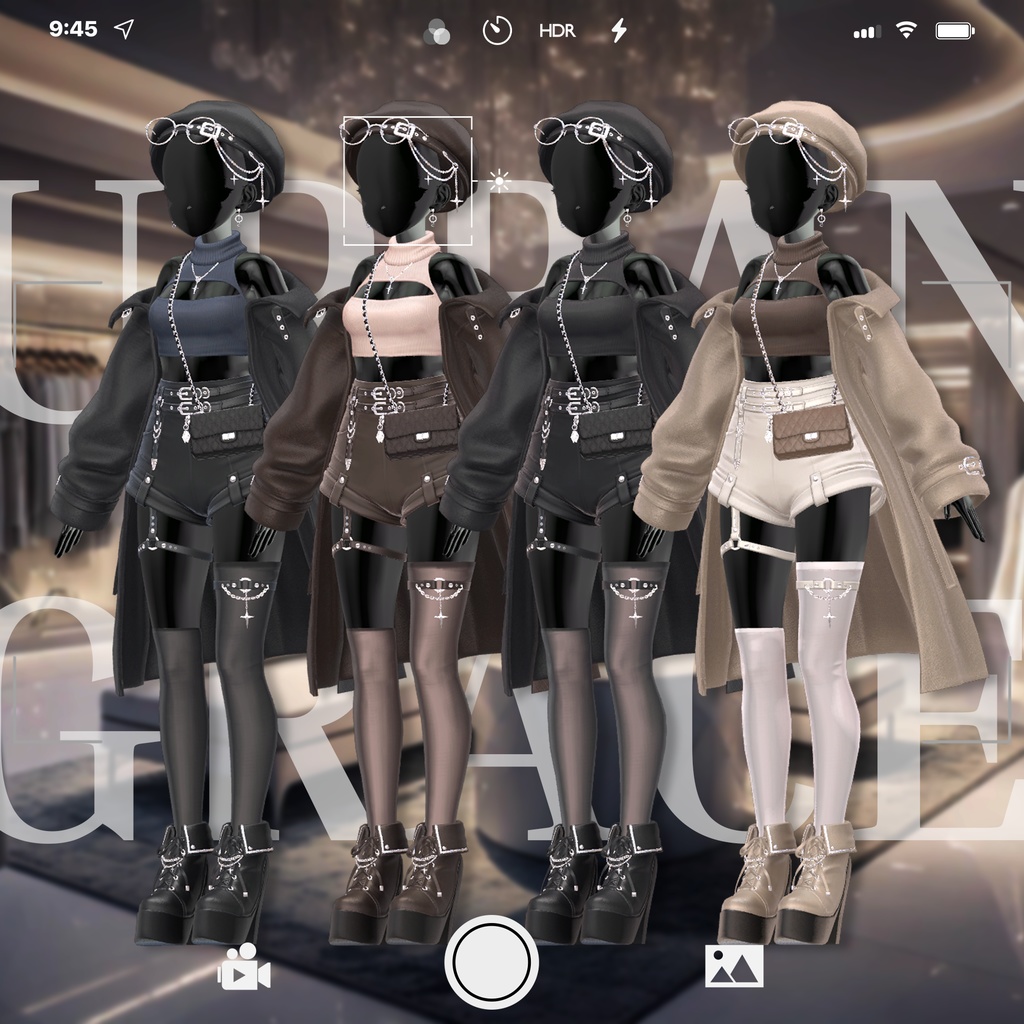 🌃【VRC 衣装】Urban Grace - City