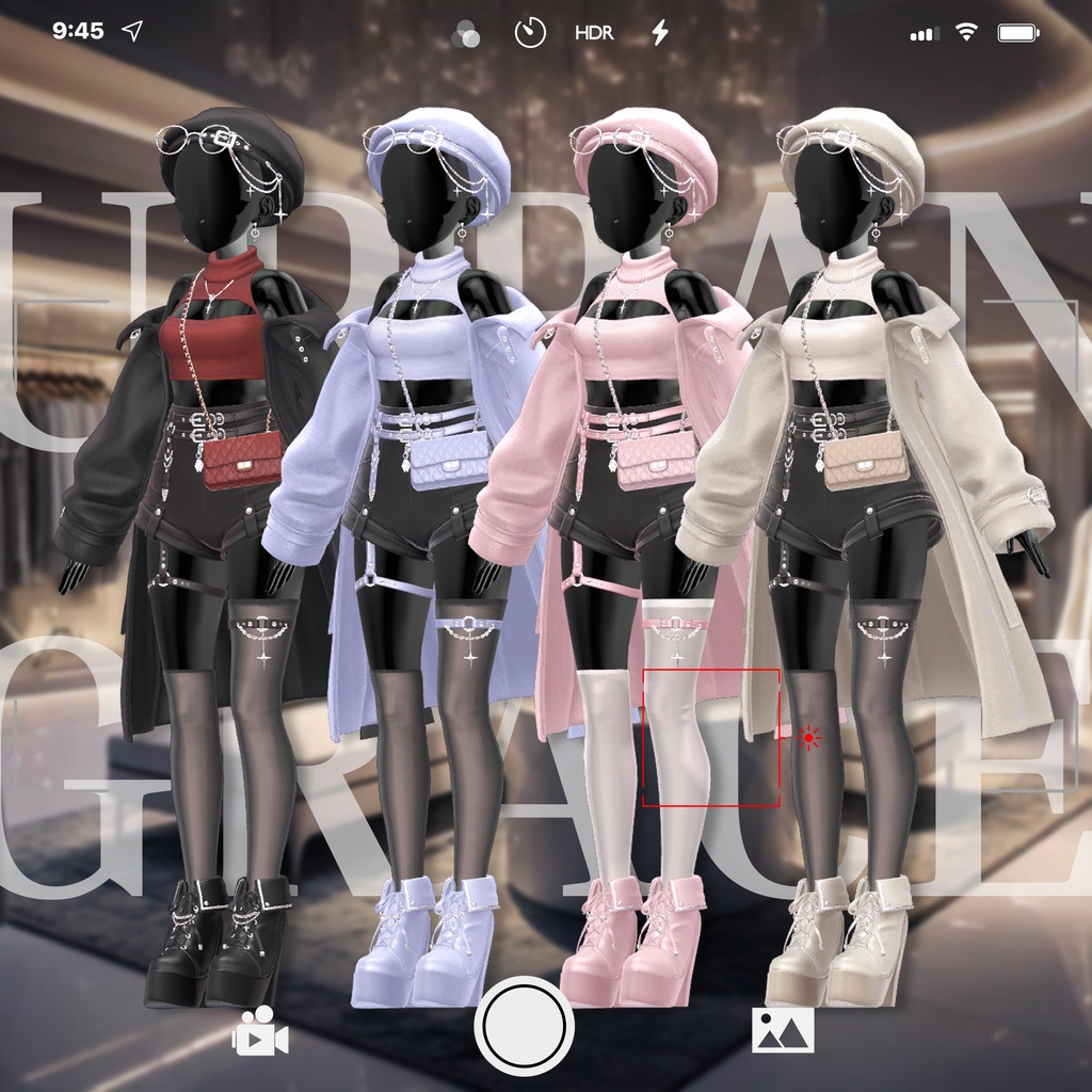 🌃【VRC 衣装】Urban Grace - City