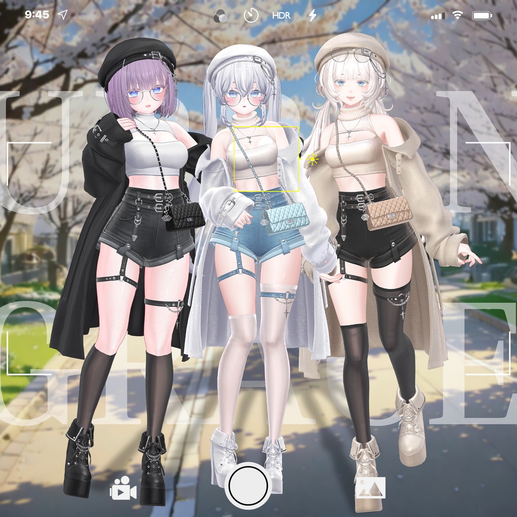 🌃【VRC 衣装】Urban Grace - City