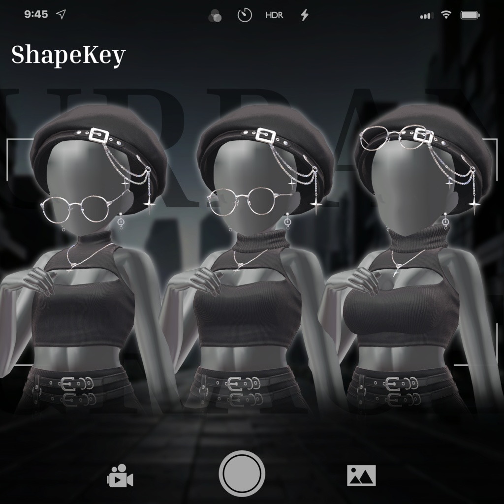 🌃【VRC 衣装】Urban Grace - City