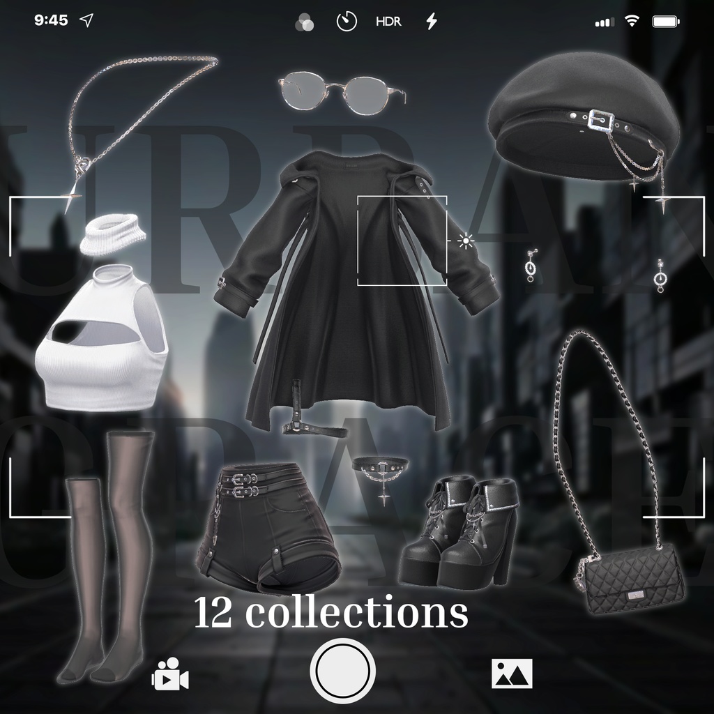 🌃【VRC 衣装】Urban Grace - City