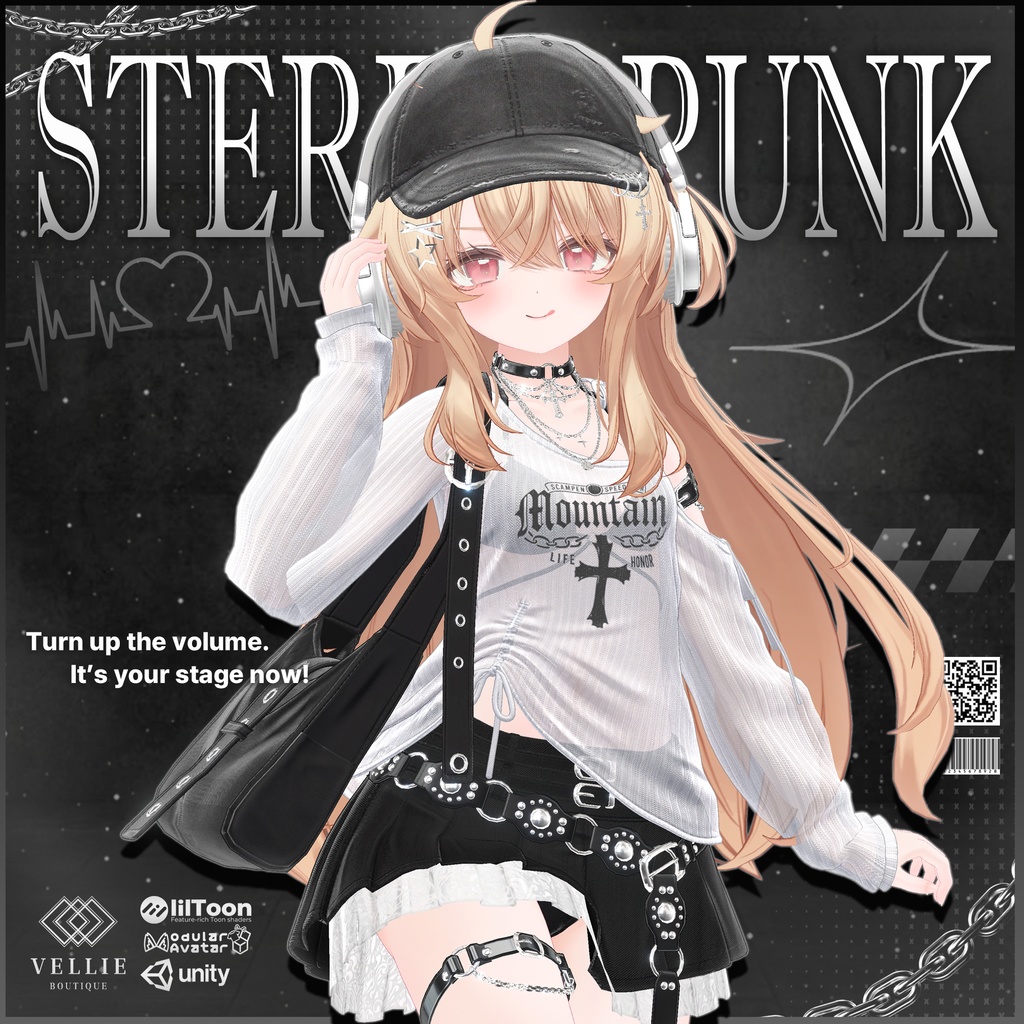 🎧【VRC 衣装】Stereo Punk - Crush