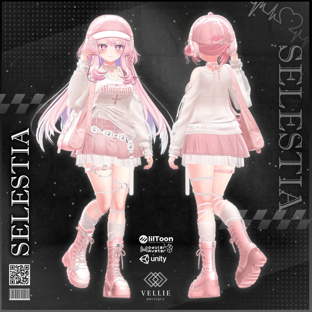 🎧【VRC 衣装】Stereo Punk - Crush