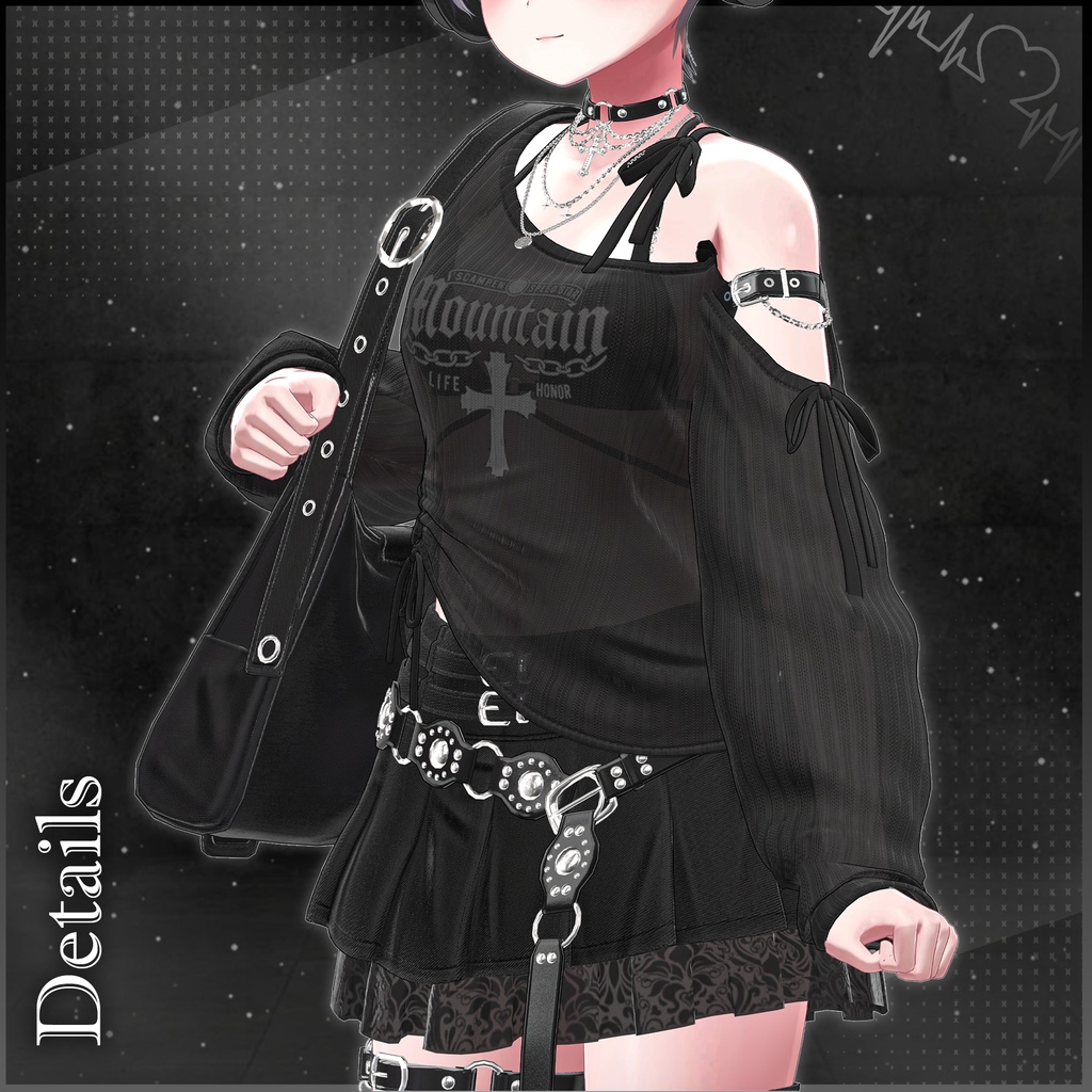 🎧【VRC 衣装】Stereo Punk - Crush