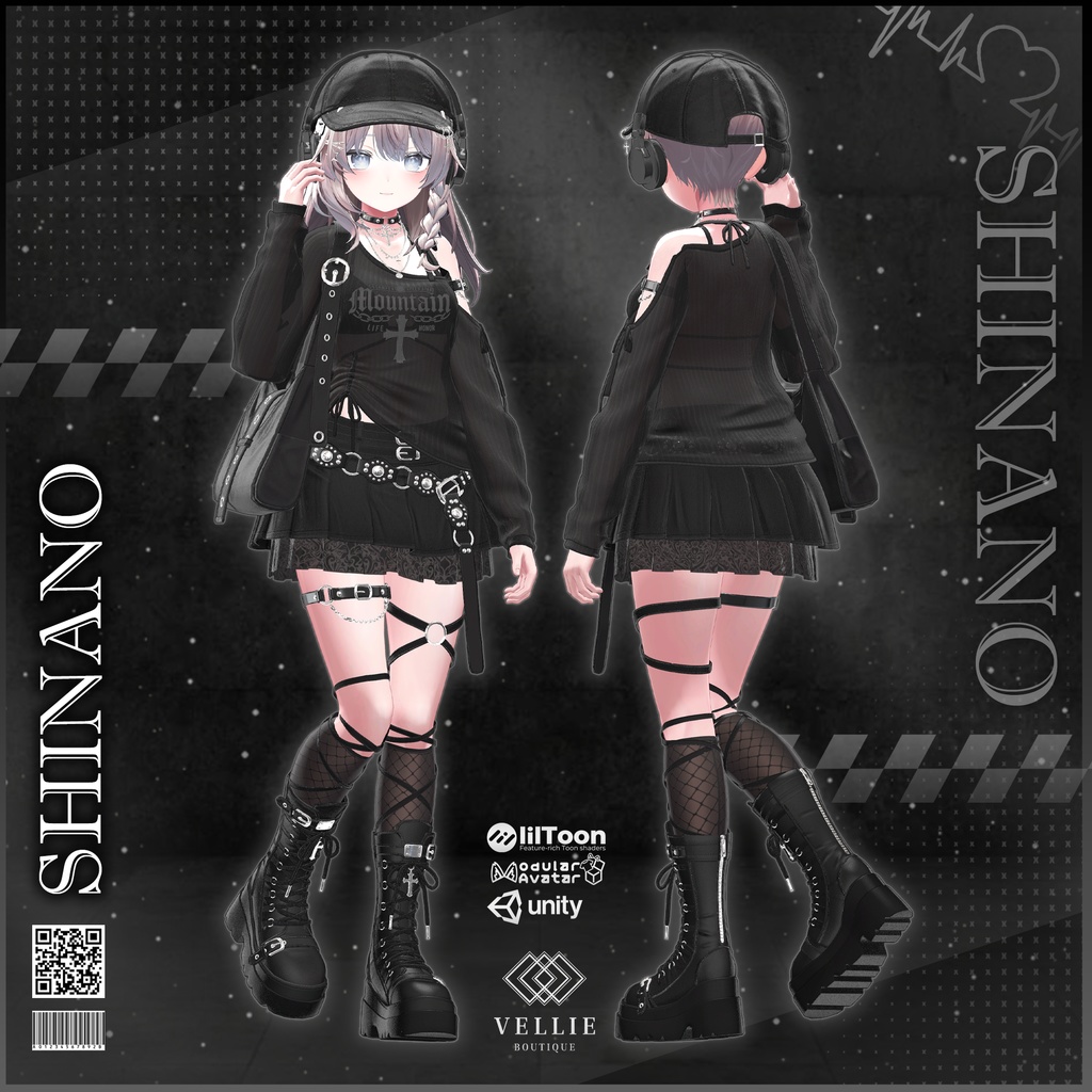 🎧【VRC 衣装】Stereo Punk - Crush