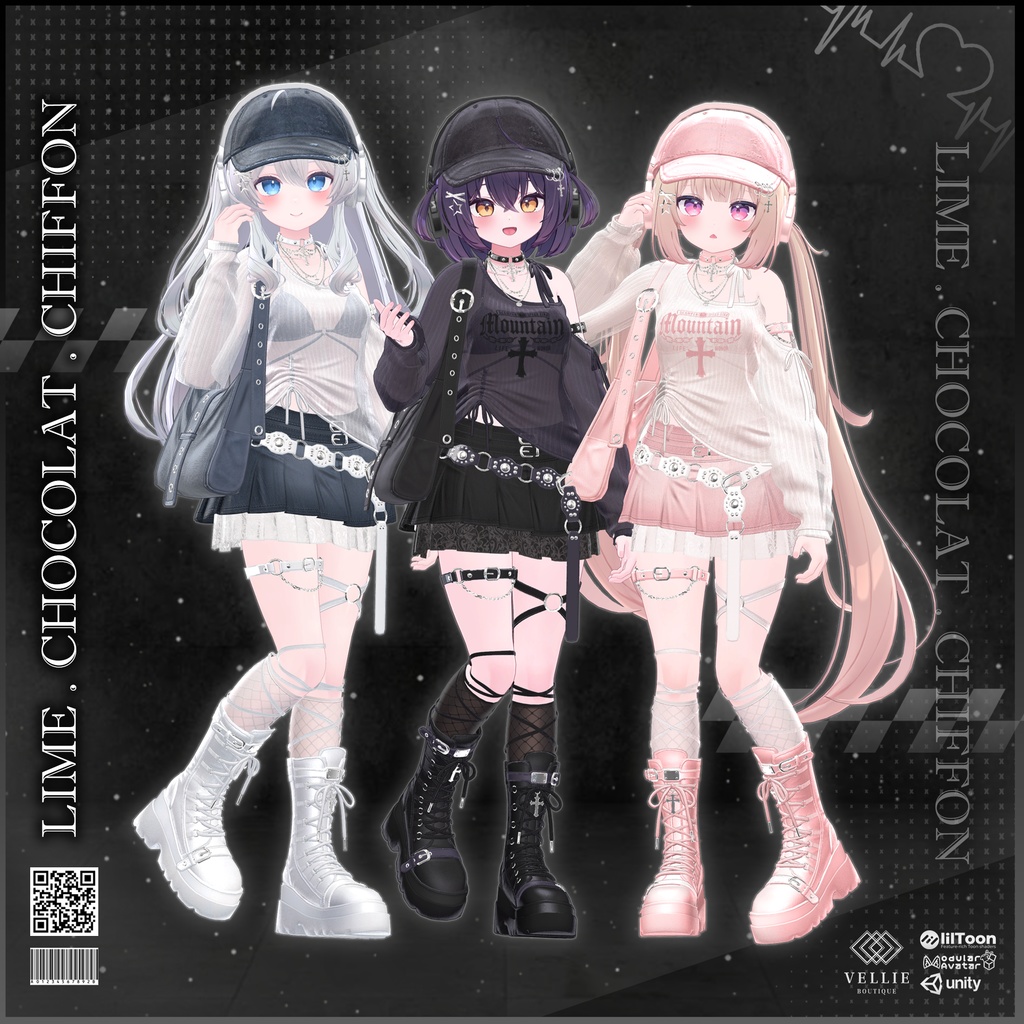 🎧【VRC 衣装】Stereo Punk - Crush