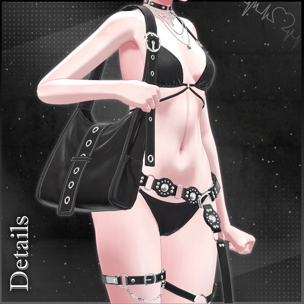 🎧【VRC 衣装】Stereo Punk - Crush