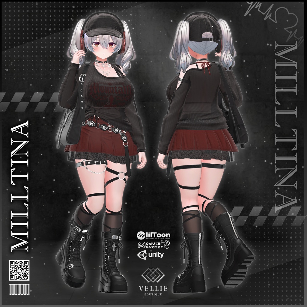 🎧【VRC 衣装】Stereo Punk - Crush