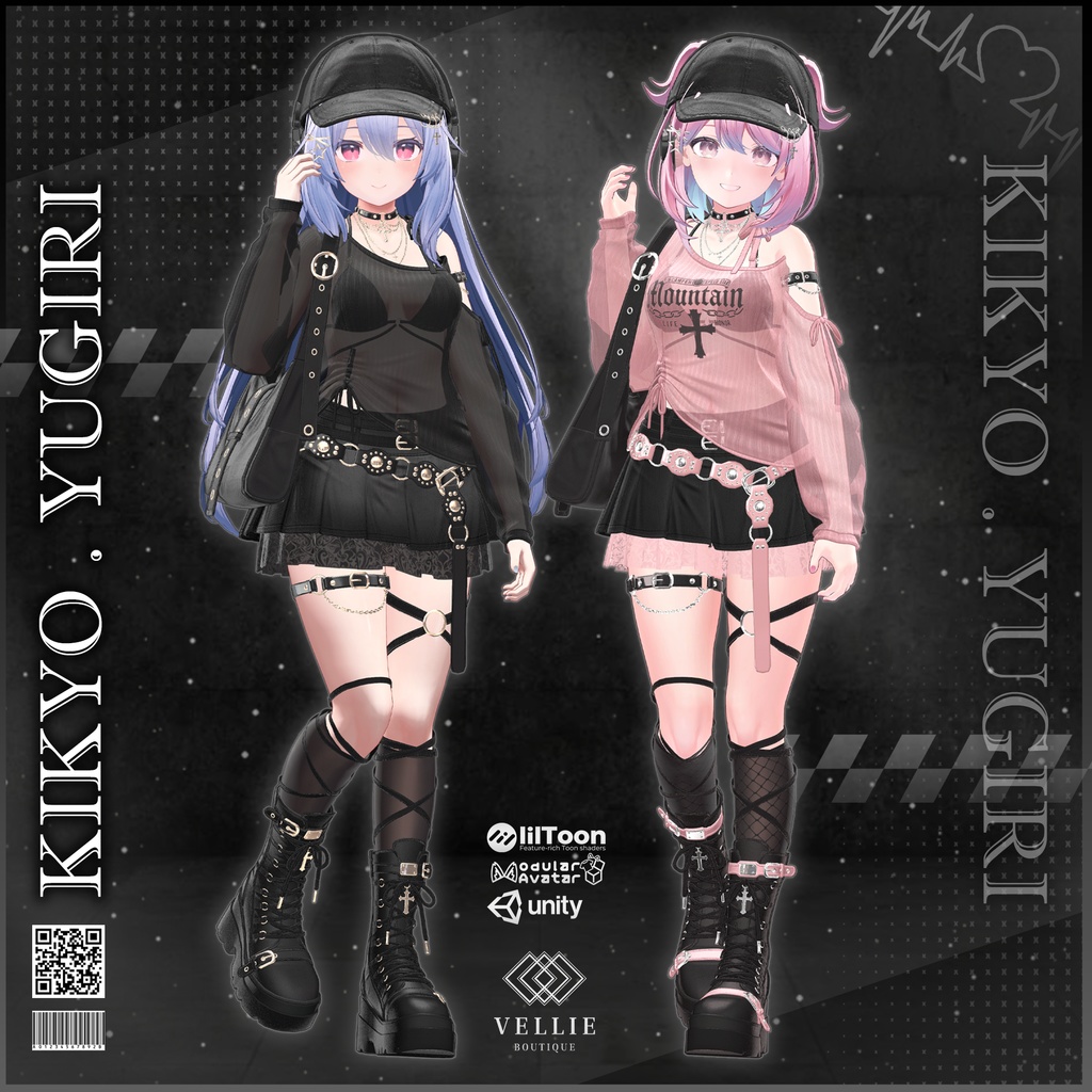 🎧【VRC 衣装】Stereo Punk - Crush