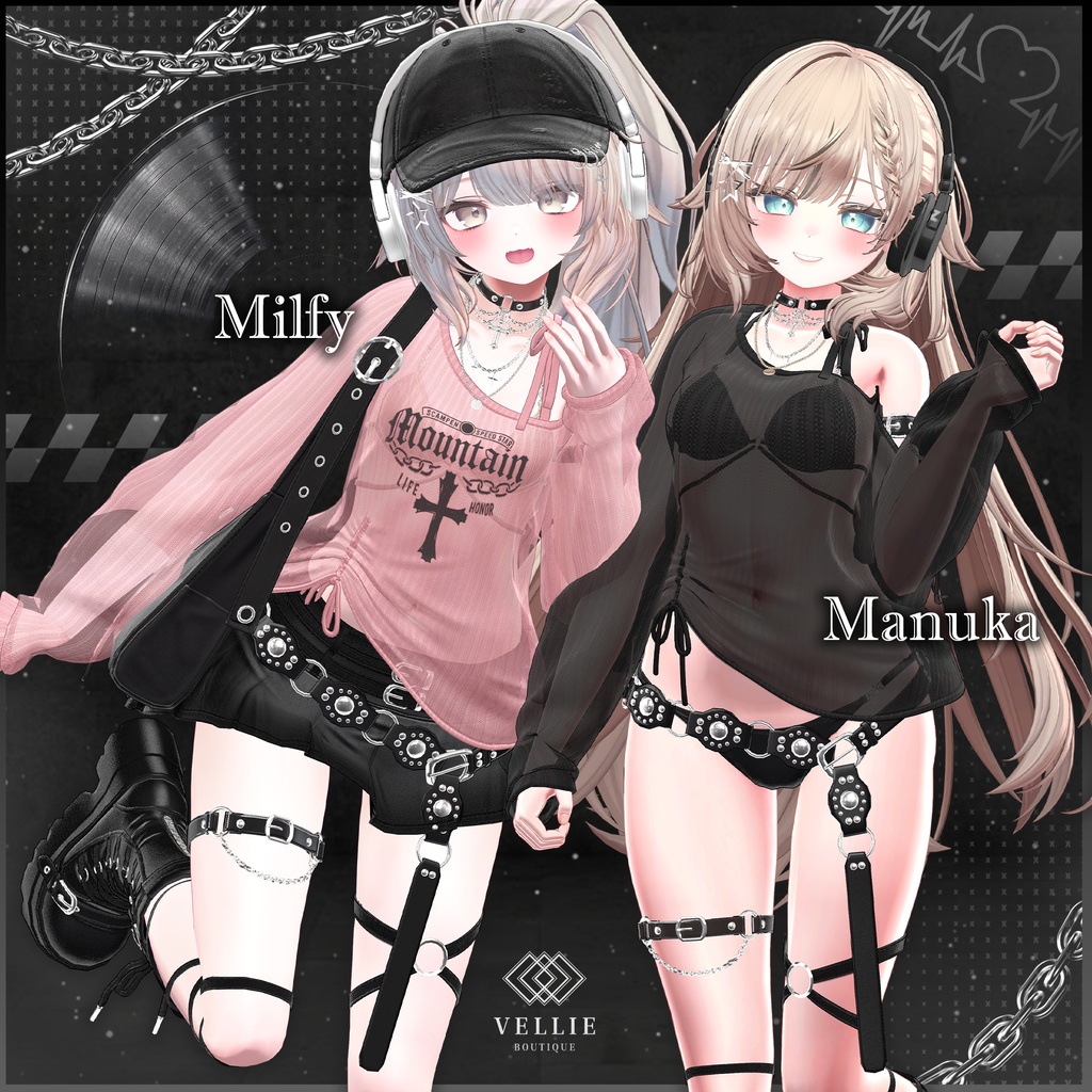 🎧【VRC 衣装】Stereo Punk - Crush