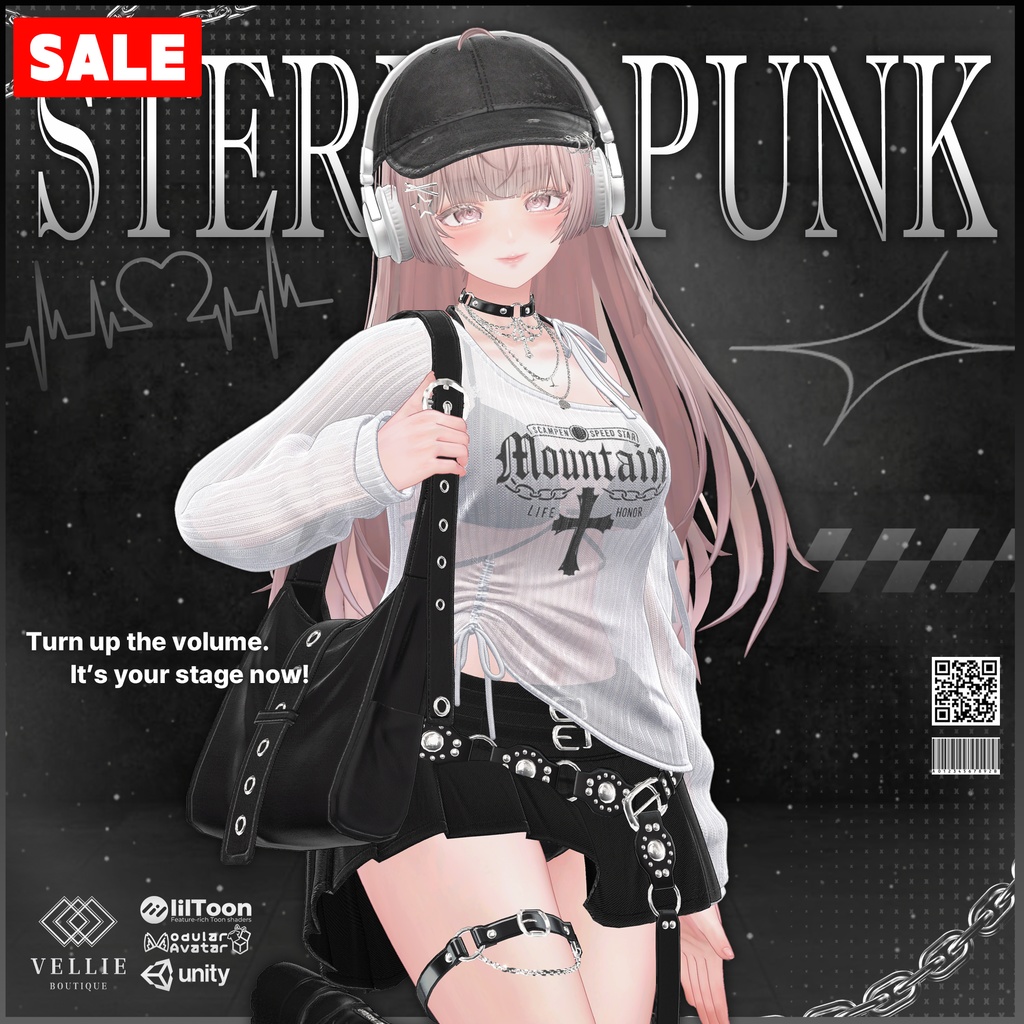 🎧【VRC 衣装】Stereo Punk - Crush