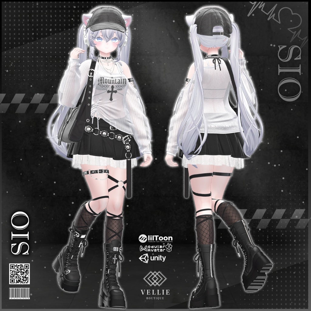 🎧【VRC 衣装】Stereo Punk - Crush