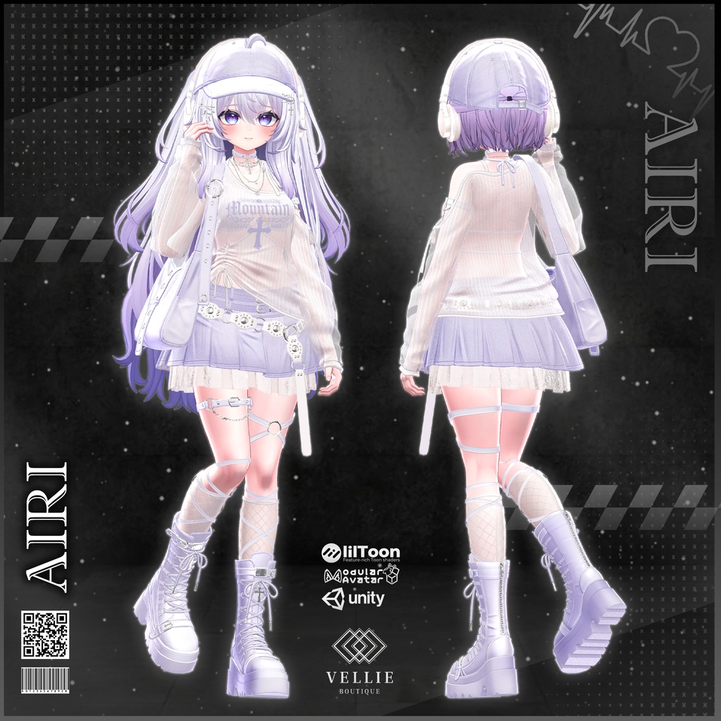 🎧【VRC 衣装】Stereo Punk - Crush