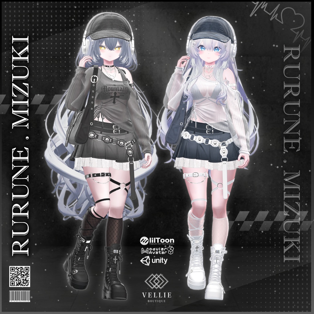 🎧【VRC 衣装】Stereo Punk - Crush