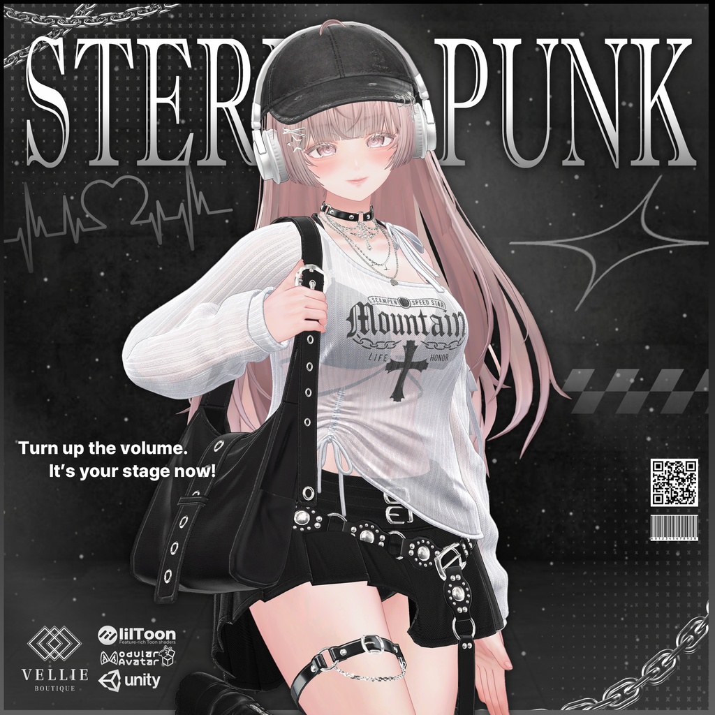 🎧【VRC 衣装】Stereo Punk - Crush