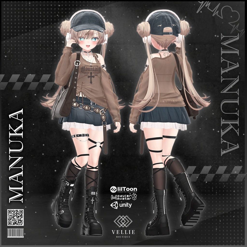 🎧【VRC 衣装】Stereo Punk - Crush