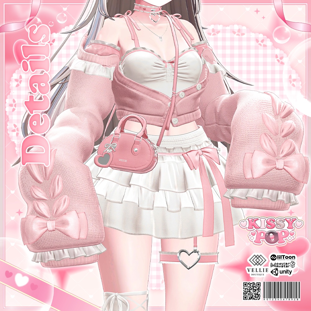 💋【VRC 衣装】Kissy Pop - Lovely