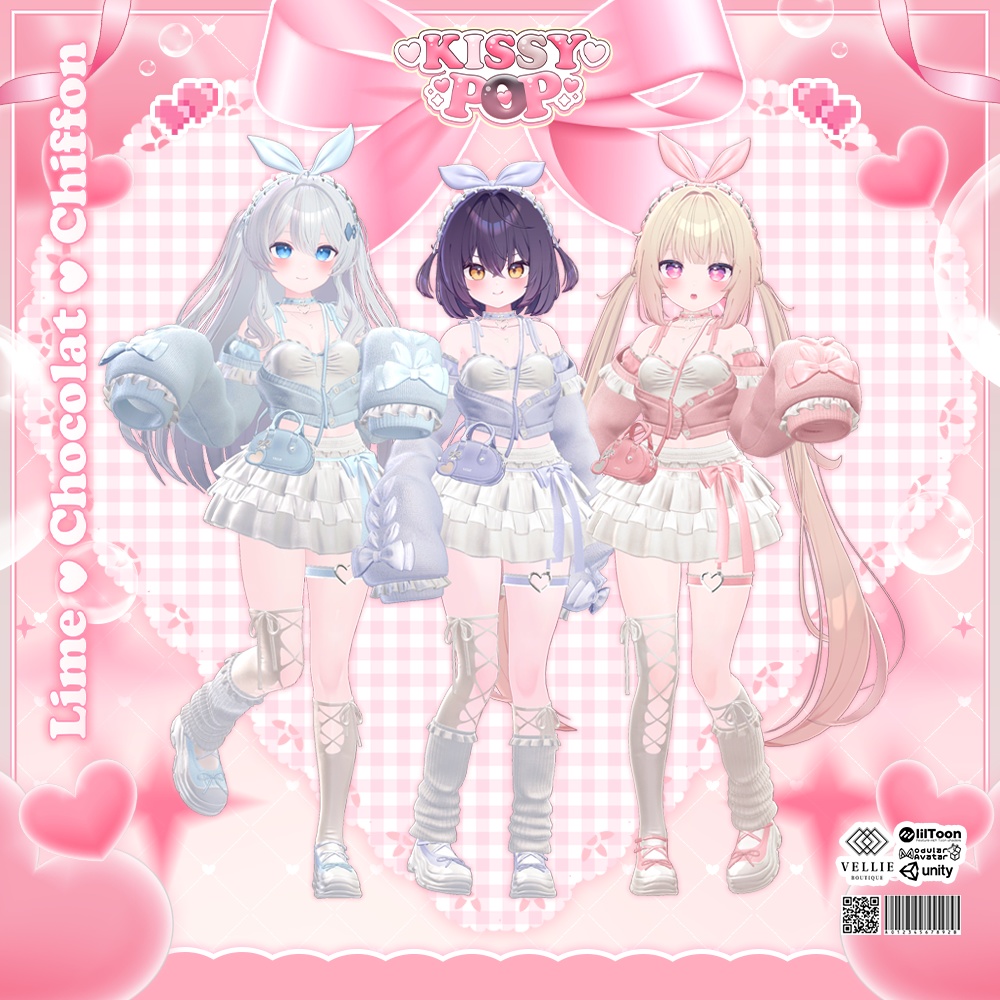 💋【VRC 衣装】Kissy Pop - Lovely