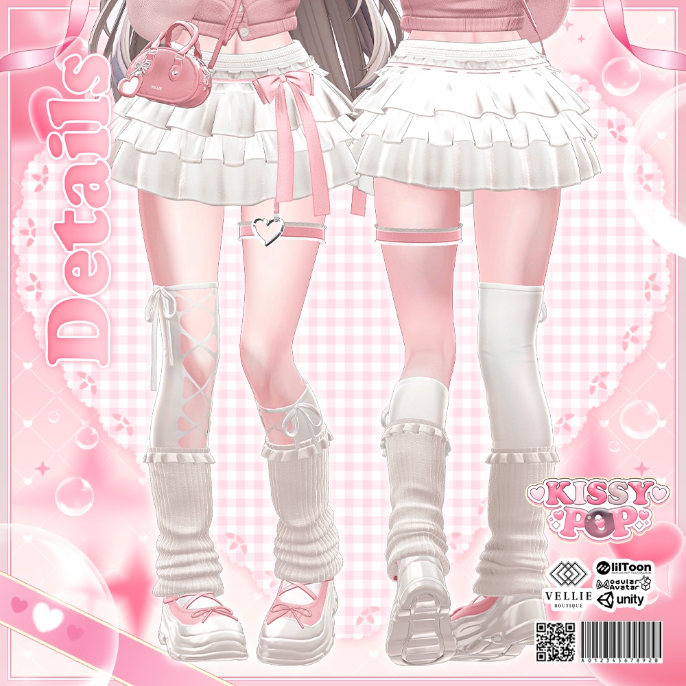 💋【VRC 衣装】Kissy Pop - Lovely