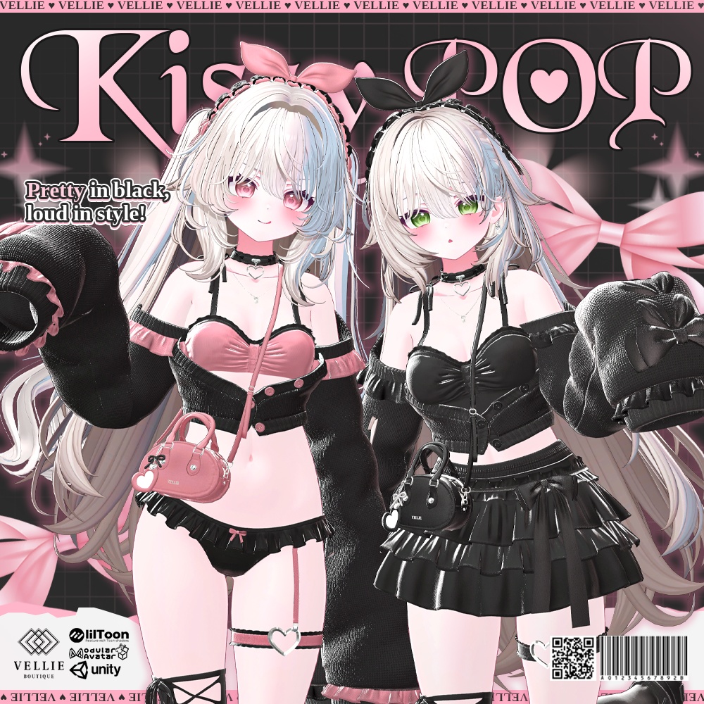 💋【VRC 衣装】Kissy Pop - Lovely