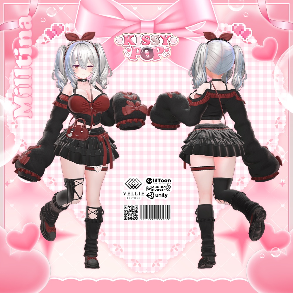 💋【VRC 衣装】Kissy Pop - Lovely