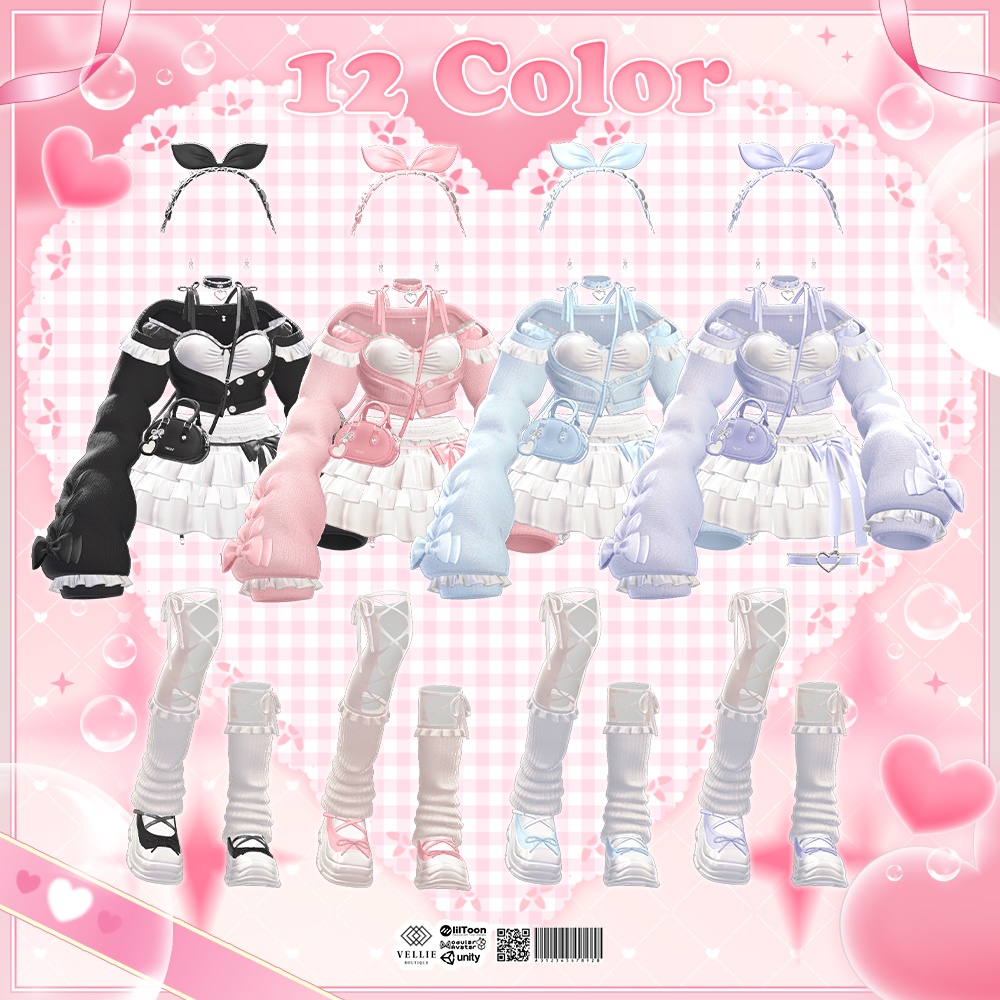 💋【VRC 衣装】Kissy Pop - Lovely