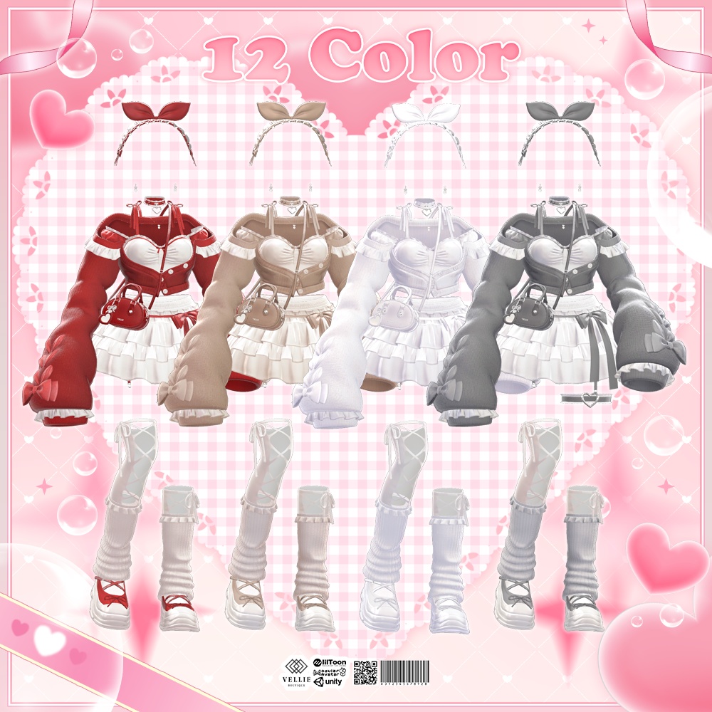 💋【VRC 衣装】Kissy Pop - Lovely