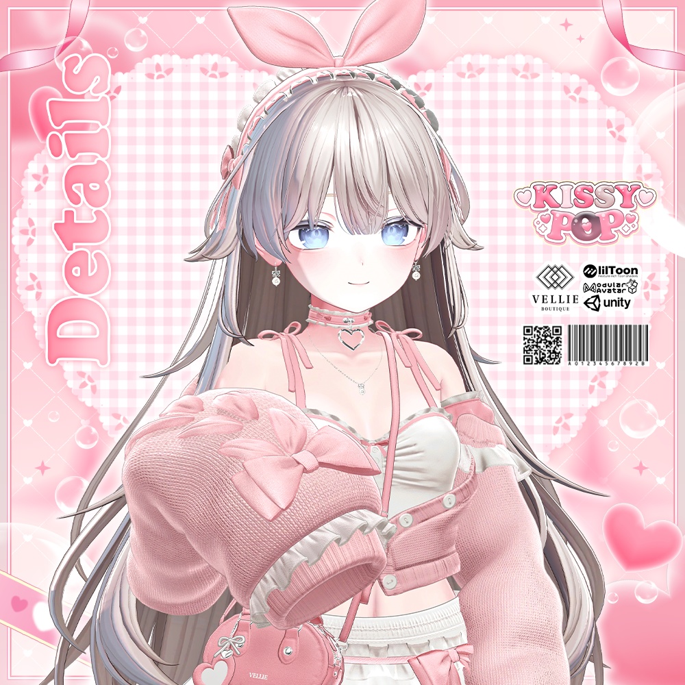 💋【VRC 衣装】Kissy Pop - Lovely
