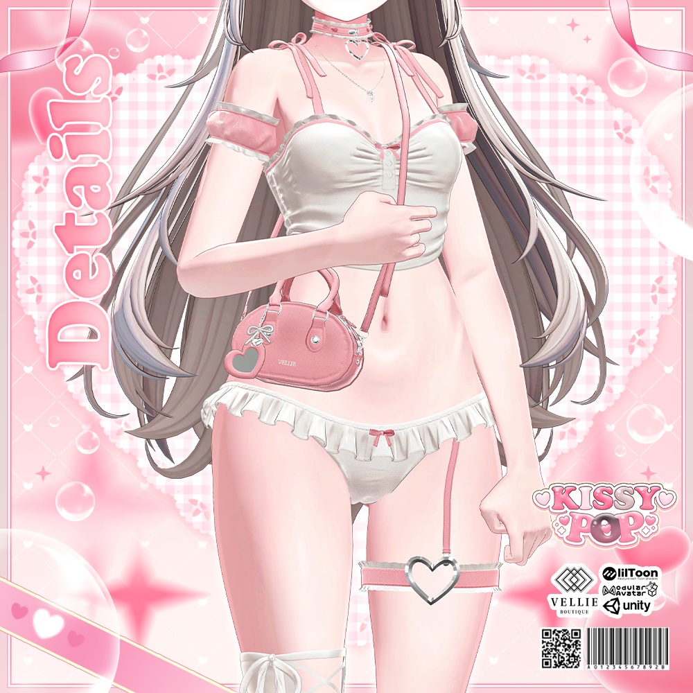 💋【VRC 衣装】Kissy Pop - Lovely