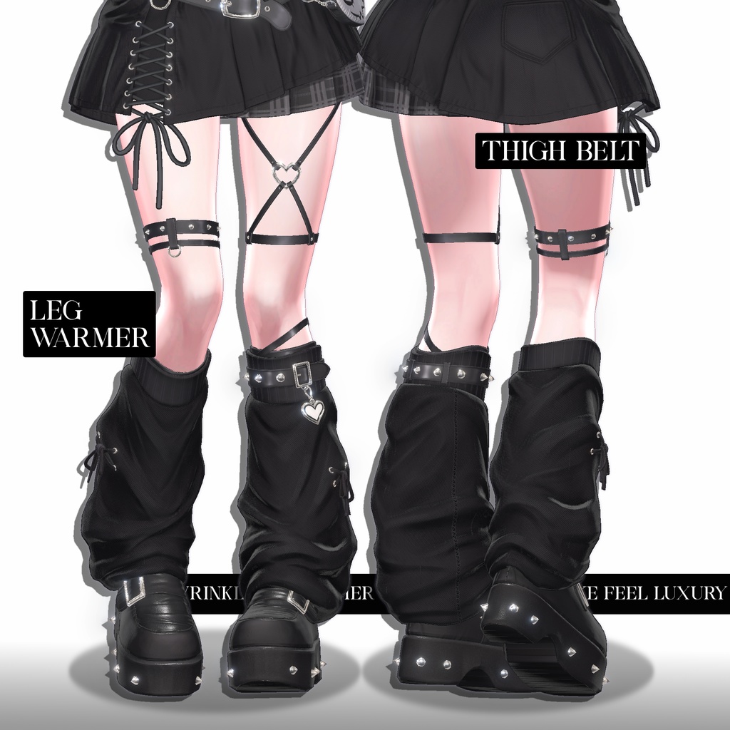 📢SALE💀【VRC 衣装】SKULL GRUNGE - Riot